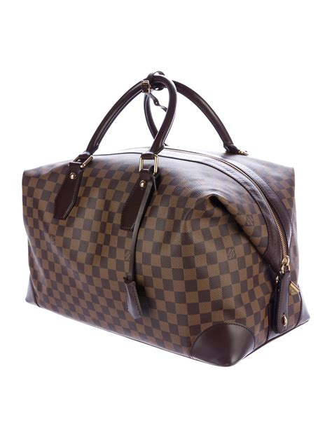 louis vuitton leather duffle bag|louis vuitton duffle bag suitcase.